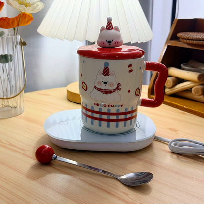 Cute ceramic puppy mug